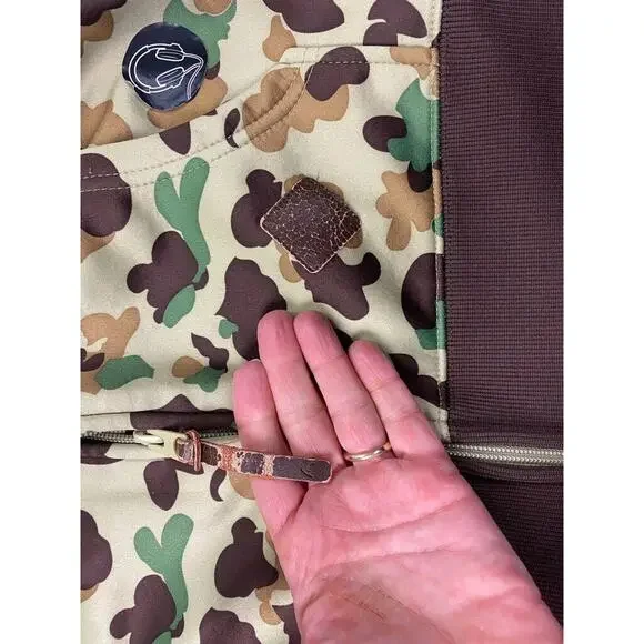 Burton Scoop Hoodie Jacket Womens Small Camo DryRide Thermex Softshell Brown - Picture 4 of 13